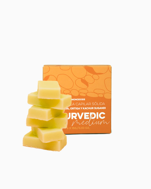 mascarilla sólida ayurvédica medium
